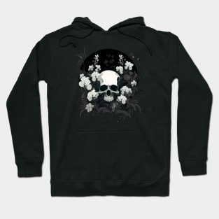 Flower skull Hoodie